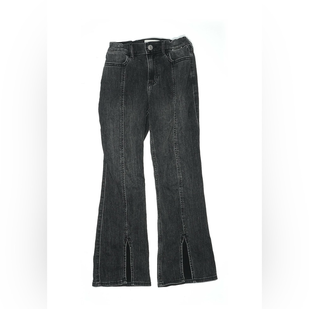 Abercrombie Kids Dark Gray Flare Jeans